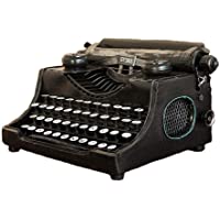 HnF Modelo de máquina de Escribir Manual Vintage clásico- máquina de Escribir Antigua de decoración fácil de Limpiar